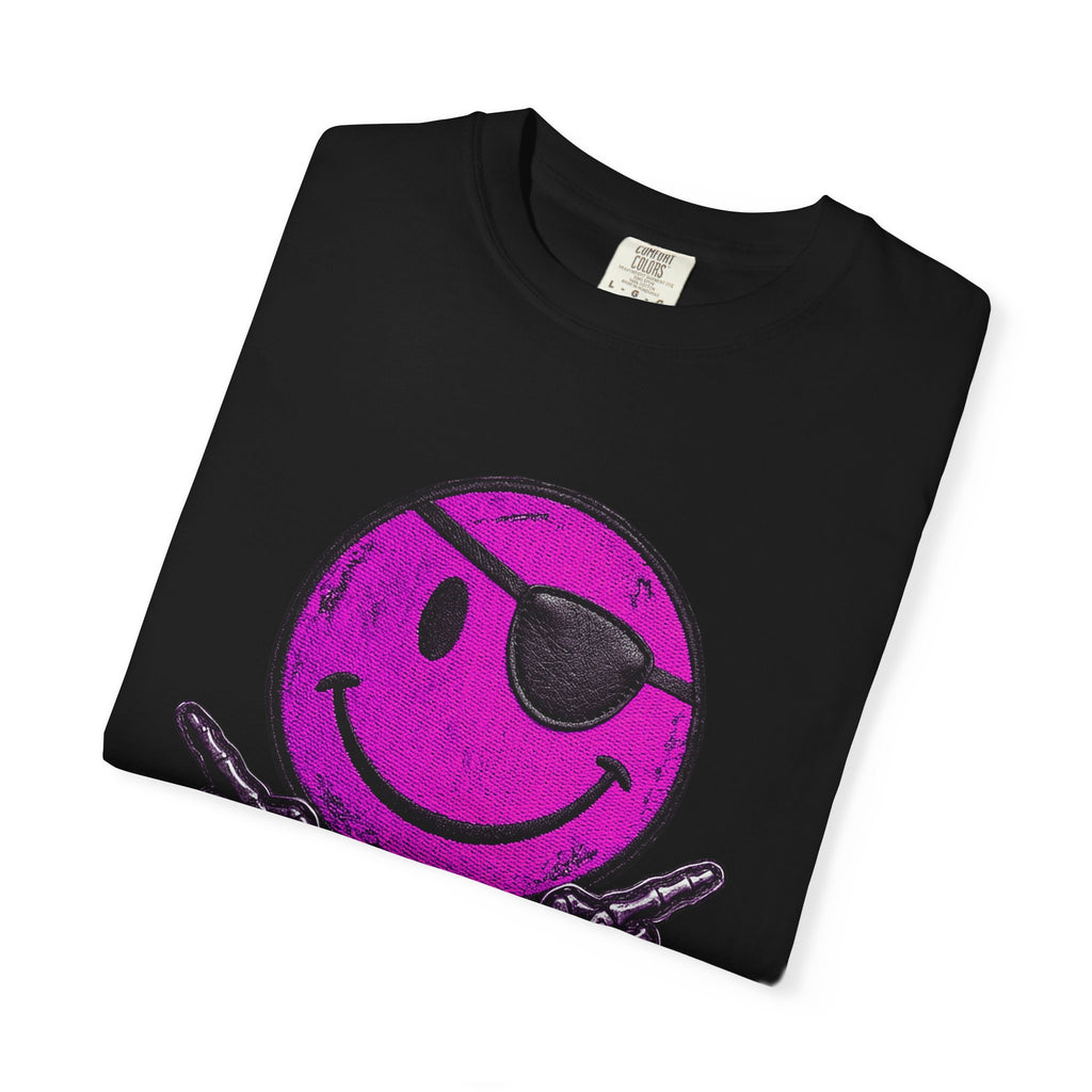 Patchey — Purple Eyepatch Smile T-Shirt