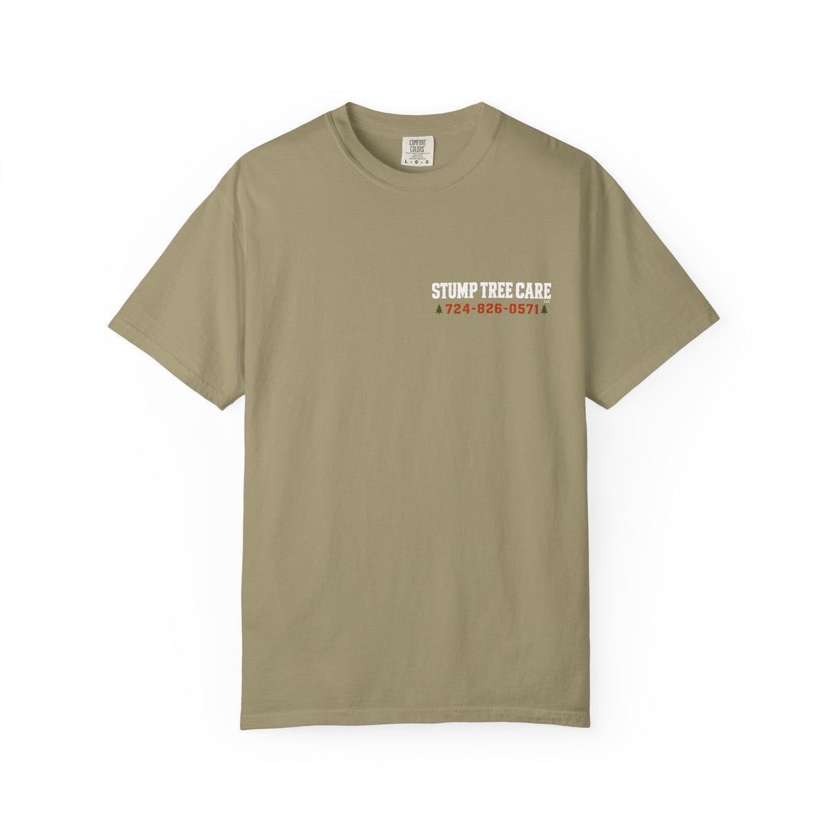 Stump Tree Care T-Shirt (Small Logo)