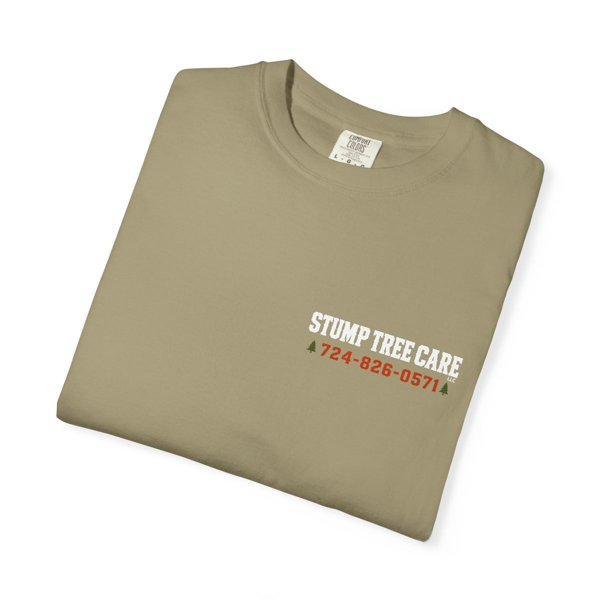 Stump Tree Care T-Shirt (Small Logo)