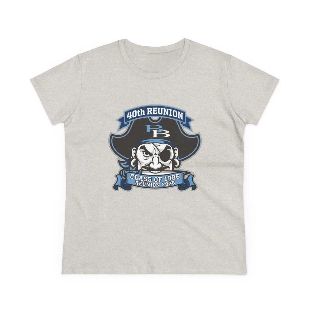 Pirate Mascot 40th Reunion Tee | Class of 1986 Reunion 2026