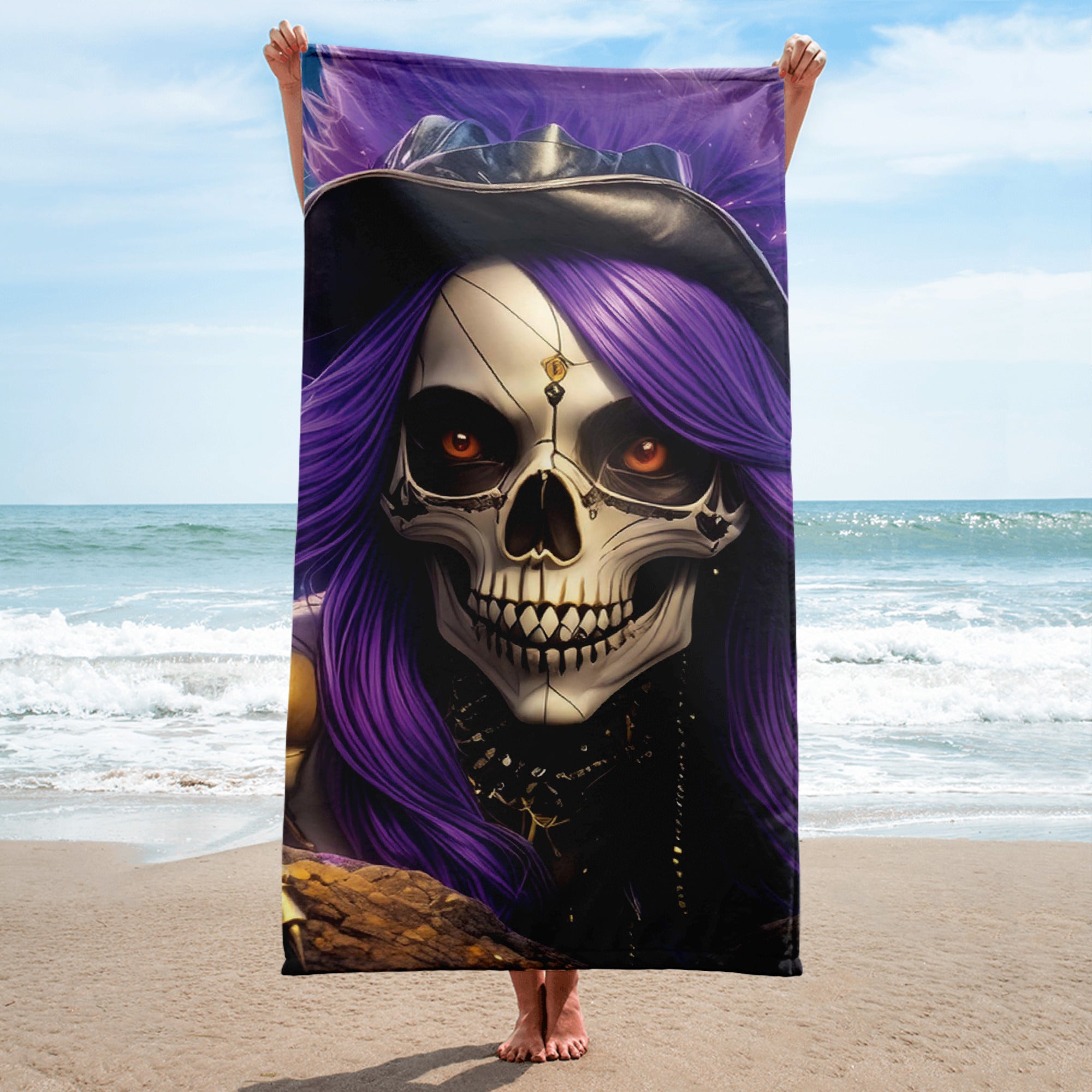 Purple Towel